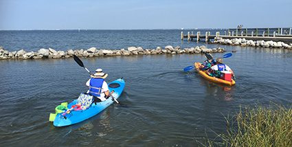 kayaking