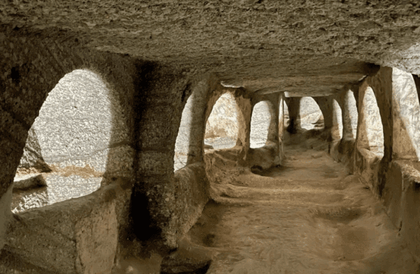 Ancient Catacombs of Milos