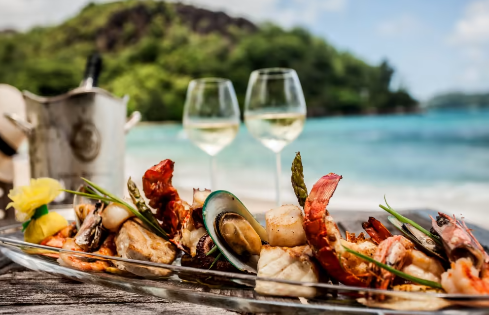 Beachfront Dining and Creole Cuisine