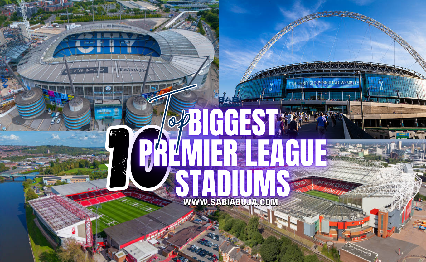 Biggest Premier League Stadiums