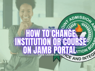 JAMB Change of Institution