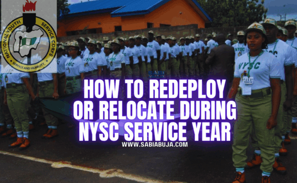 Redeploy or Relocate During NYSC