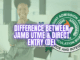 JAMB UTME and Direct Entry (DE)