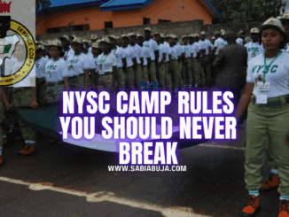NYSC Camp Rules