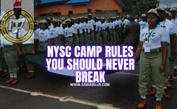 NYSC Camp Rules