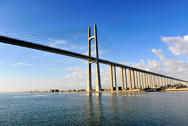 Suez Canal Bridge (Mubarak Peace Bridge) - Egypt