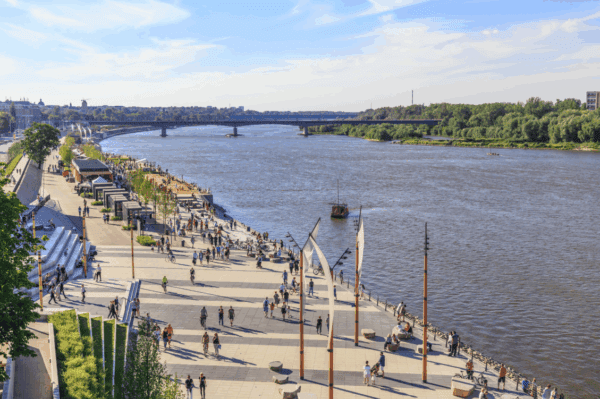Warsaw’s Modern Vibe at the Vistula River Boulevards