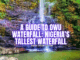 Owu Waterfall