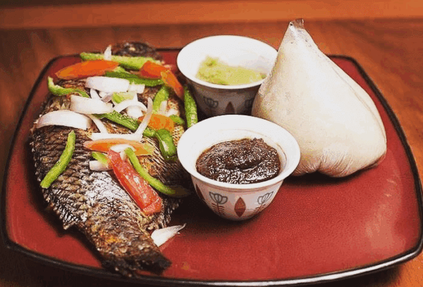 Banku and Tilapia