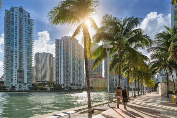 Miami Riverwalk and Brickell