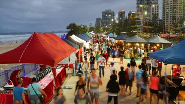 Surfers Paradise Beachfront Markets