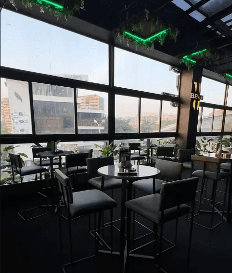 A Dark-Inspired Rooftop Ambience That Sets the Mood