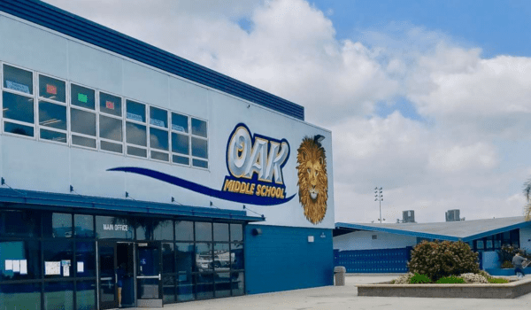 Oak Middle School Track for Community Fitness