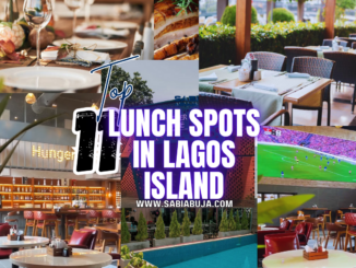 Lunch Spots in Lagos Island