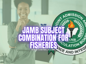 JAMB Subject Combination for Fisheries