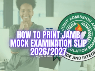 How to Print JAMB Mock Examination Slip