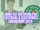 JAMB Cut Off Mark for Electrical & Electronics Engineering 2026
