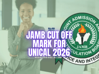 JAMB Cut Off Mark for UNICAL 2026