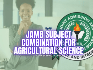 JAMB Subject Combination for Agricultural Science