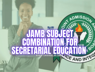 JAMB Subject Combination for Secretarial Education