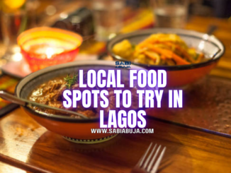 Local Food Spots to Try in Lagos