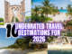 Underrated Travel Destinations for 2026