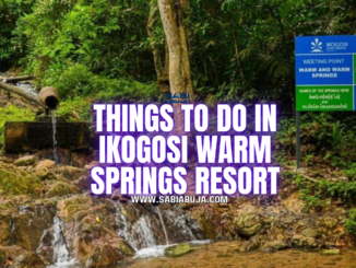 Things to Do in Ikogosi Warm Springs Resort