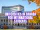 Canada Universities