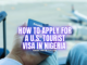 How to Apply for a U.S. Tourist Visa in Nigeria