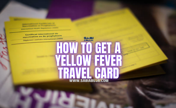 How to Get a Yellow Fever Travel Card