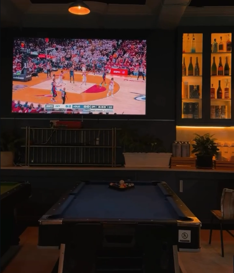 Lounge and Entertainment Area