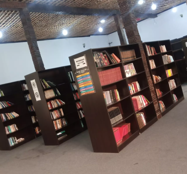 Relax at the Outdoor Library