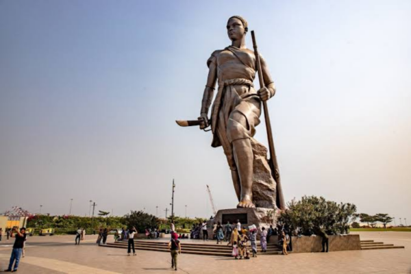 Amazon Statue