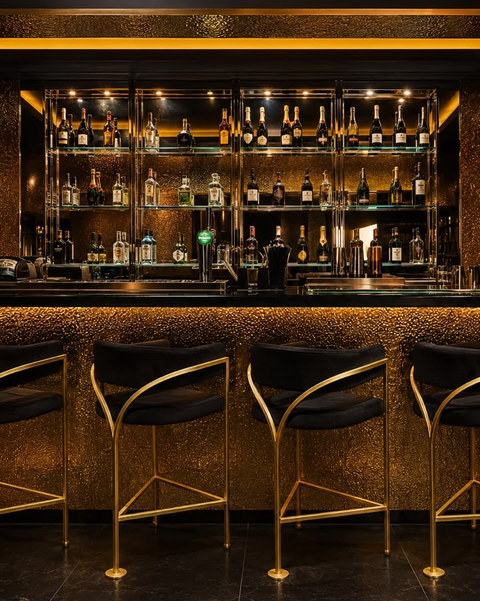 Premium Cocktails and Curated Wine Selection