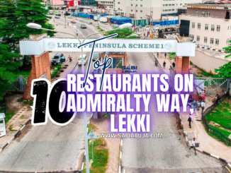 Top 10 Restaurants on Admiralty Way, Lekki